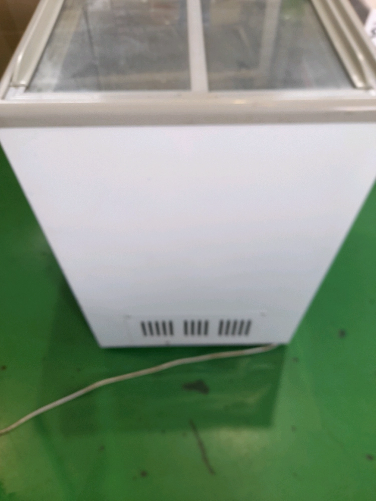 케이쓰리 냉동고 유리도어 SYBD-100 72L 아이스크림 얼음컵 냉동고 바퀴있음 경기광주 택배가능 이미지