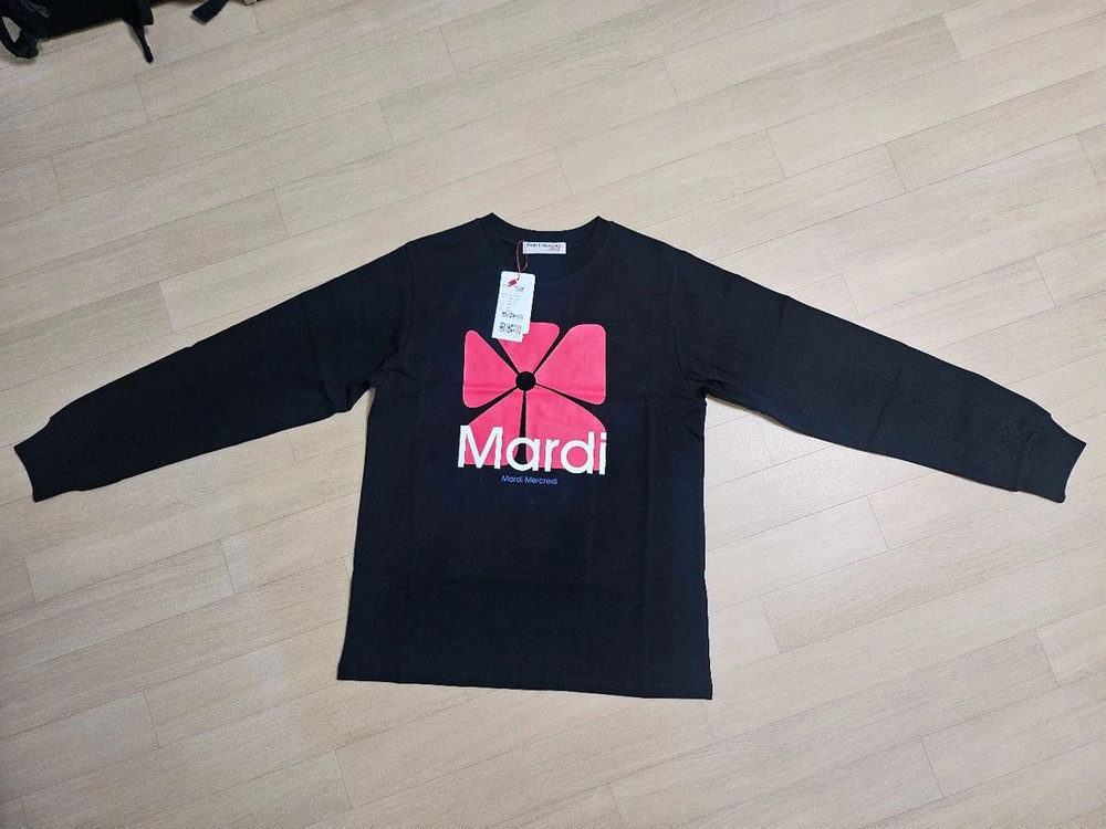 마르디 메크르디 여성 긴팔티셔츠 블랙 (새상품) 이미지