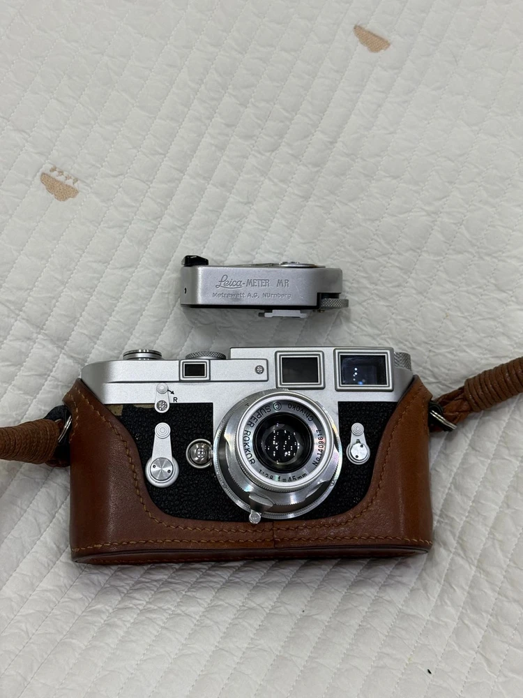 라이카 M3 + 슈퍼 로커 치요코45mm 2.8 L39 판매 이미지
