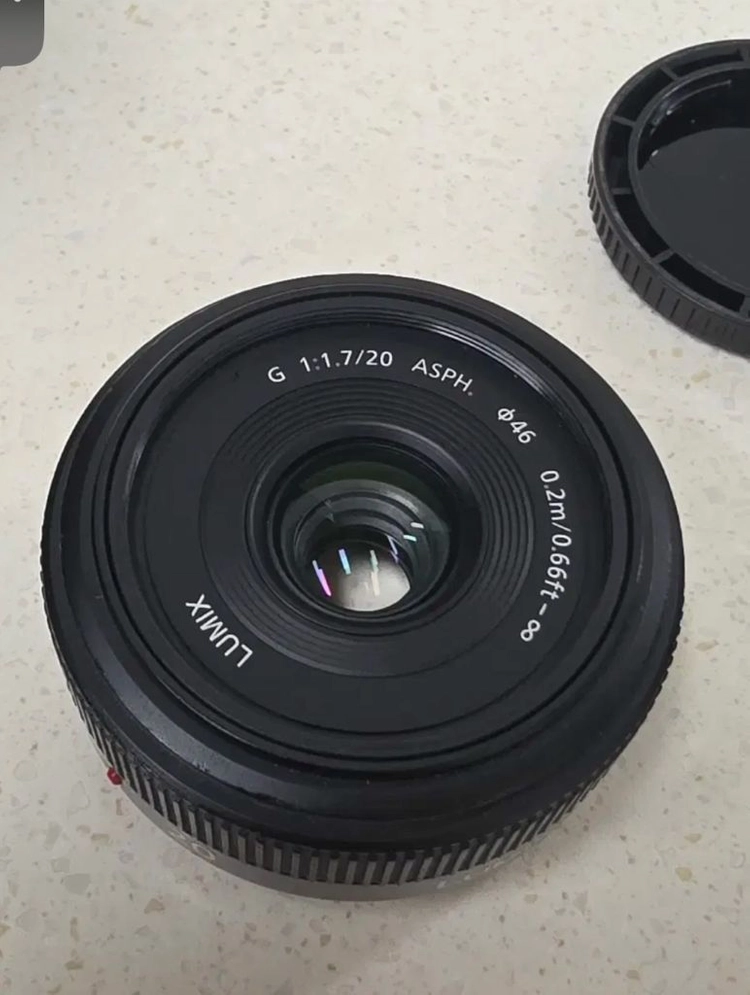 파나소닉 루믹스 GF7 + 12-32 번들 + 20mm F1.7 1세대 블랙 / 상태 좋음 이미지