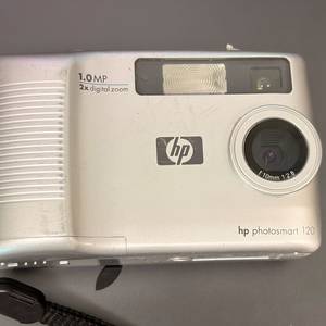 HP 포토스마트 120 빈티지 디카 실버 이미지