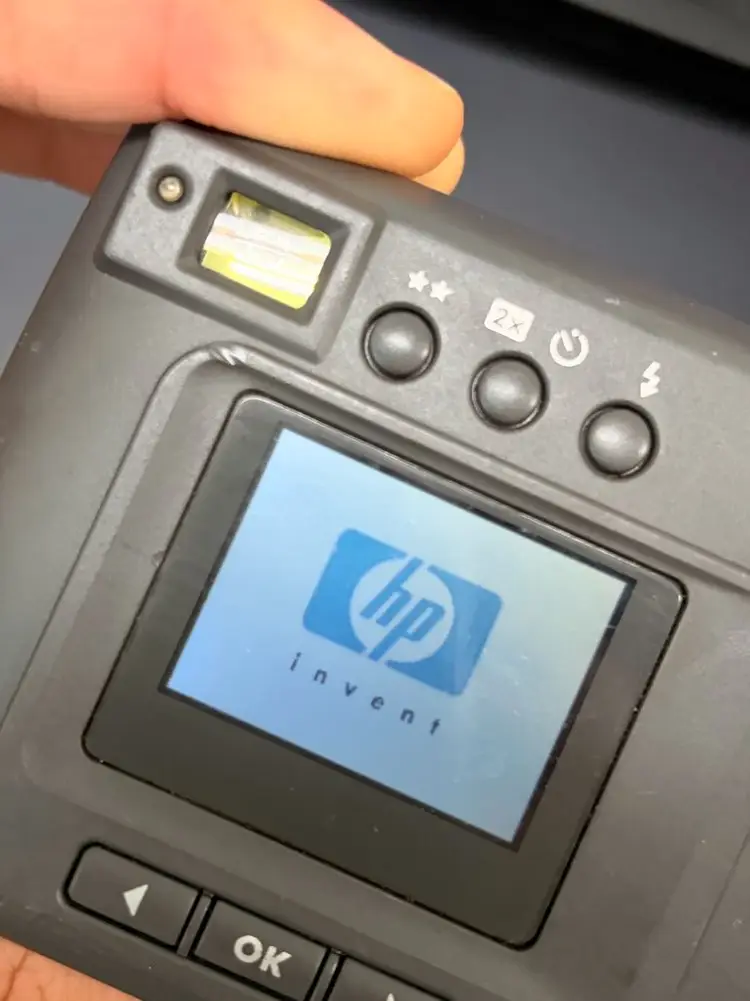 HP 포토스마트 120 빈티지 디카 실버 이미지