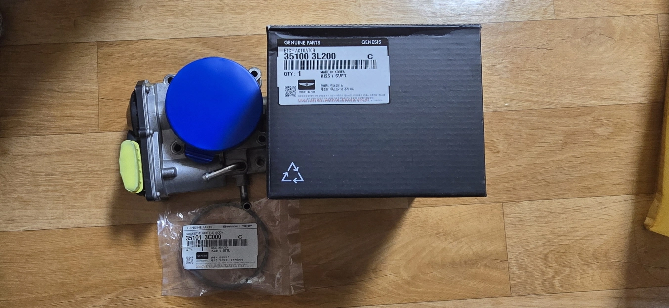 G90, K9, G80, EQ900 스로틀 바디 (ETC 액츄레이터) 35100 3L200 이미지