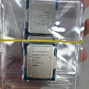 인텔 i5 12400f벌크(트레이) 26년도6윌제품 이미지