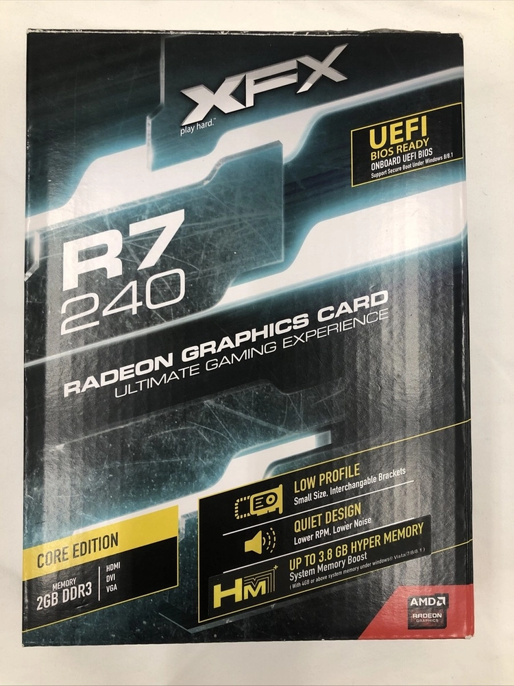 XFX Radeon R7 240 그래픽 카드 이미지
