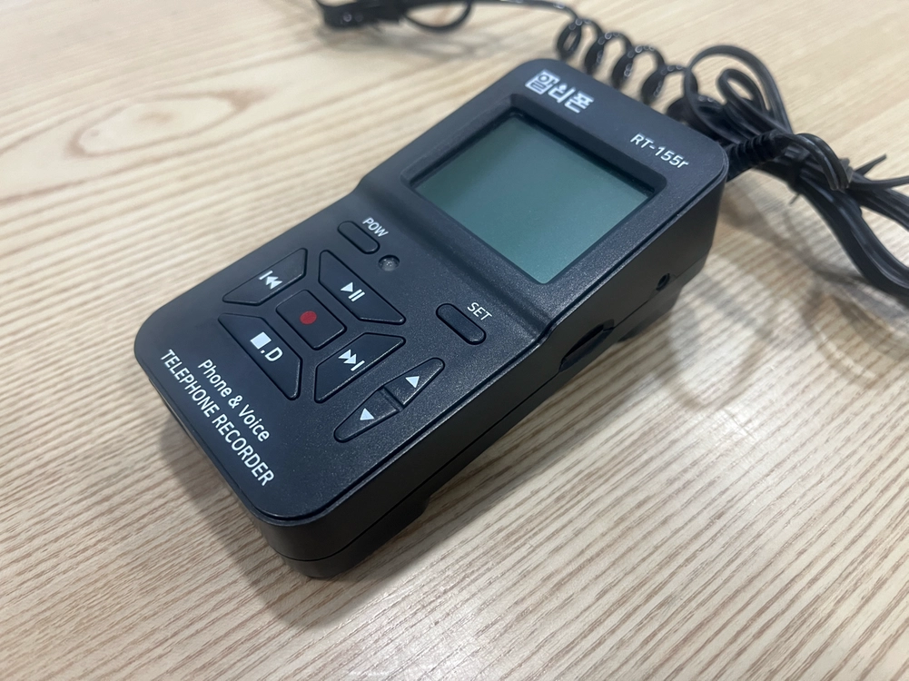 전화녹음기 RT-155r 통화녹취기 (SD카드 포함) 이미지