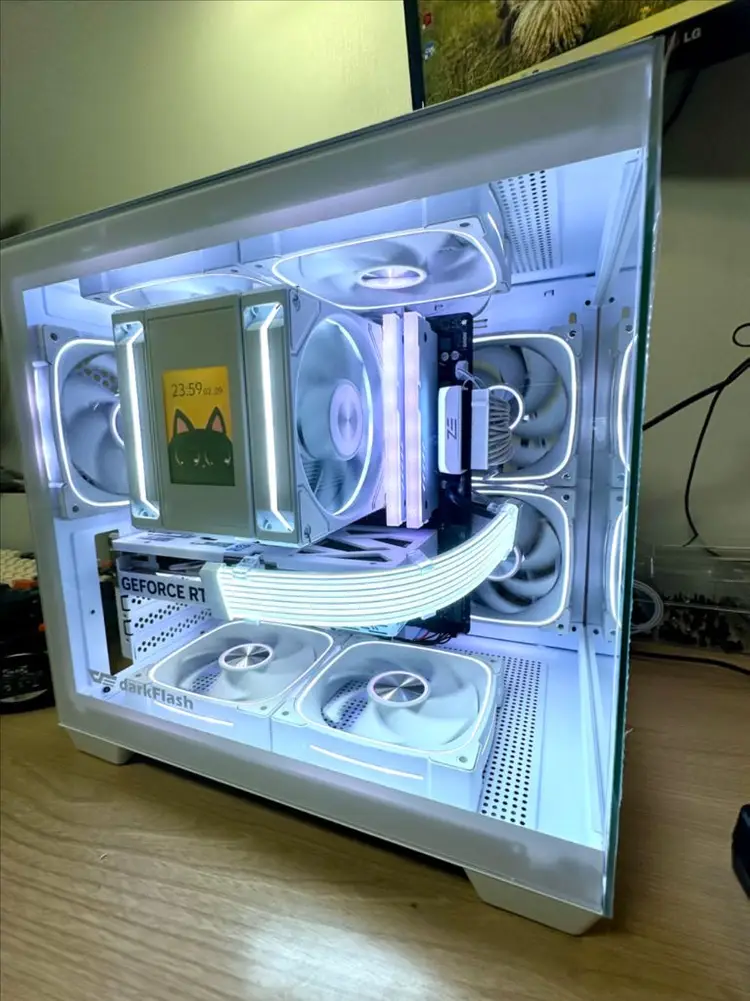 RTX 5060 [미사용 새컴퓨터] 게이밍 데스크탑 PC (부품박스) 이미지