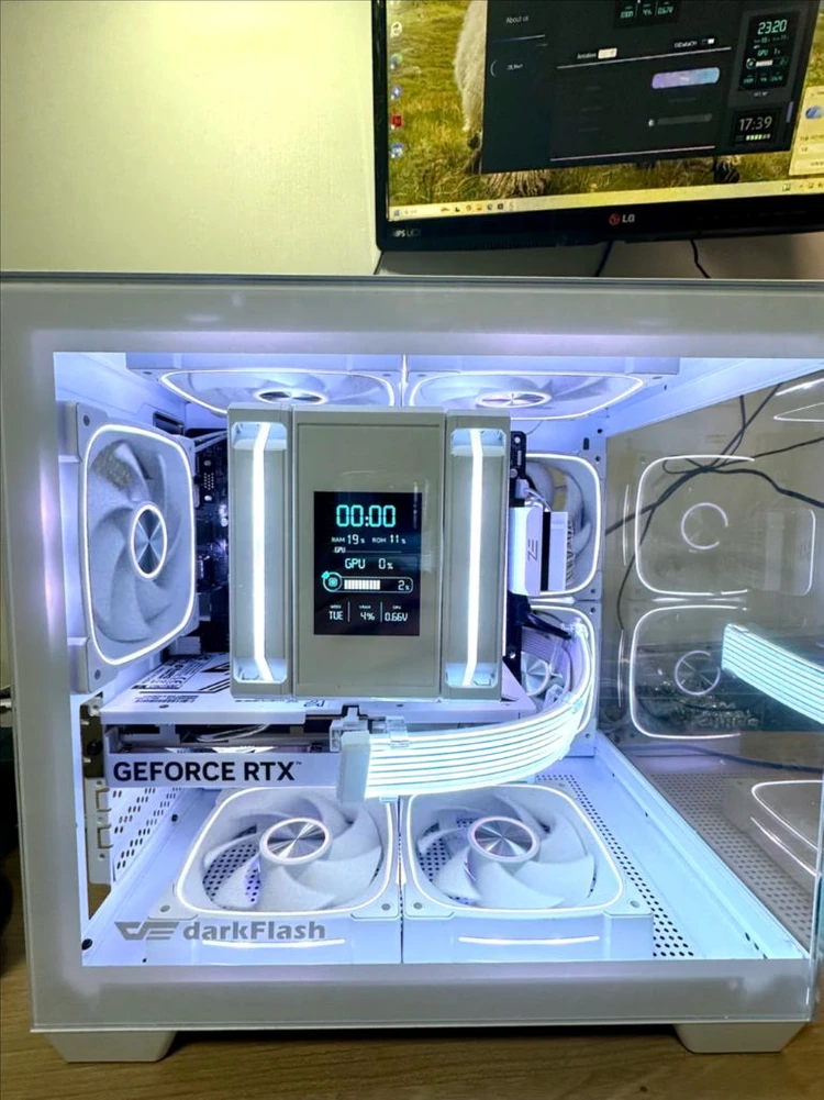RTX 5060 [미사용 새컴퓨터] 게이밍 데스크탑 PC (부품박스) 이미지