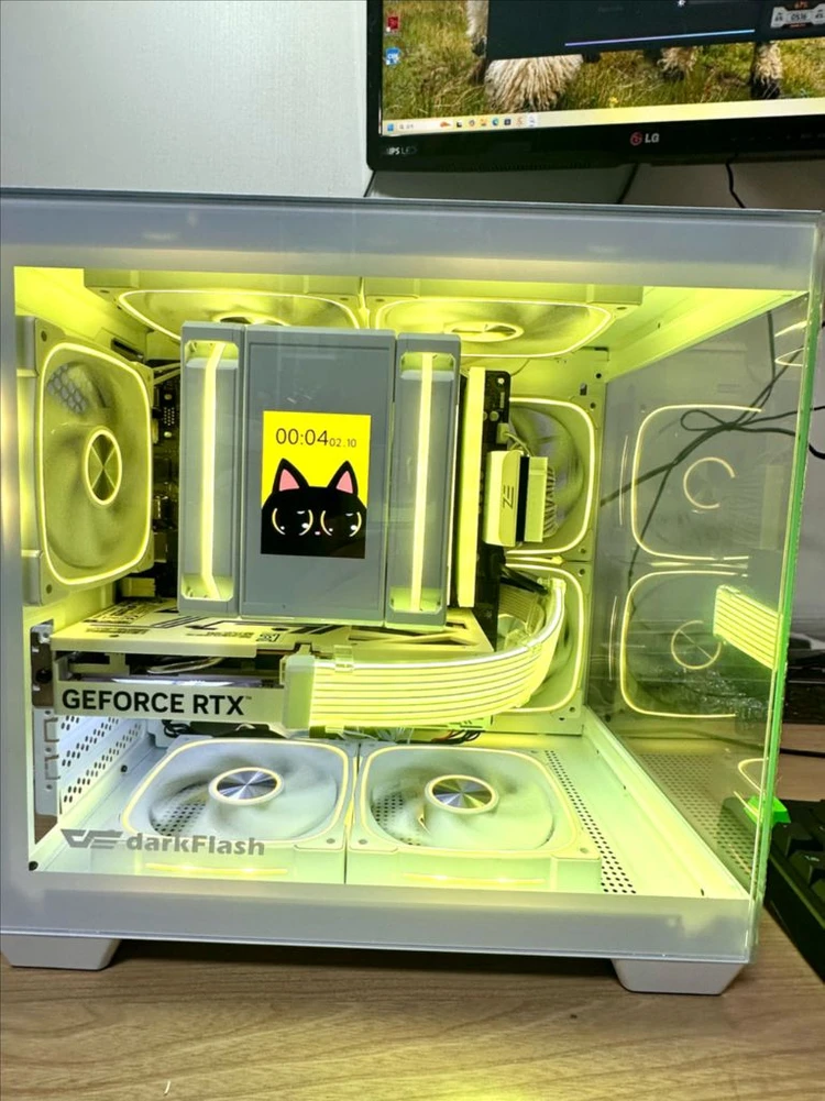 RTX 5060 [미사용 새컴퓨터] 게이밍 데스크탑 PC (부품박스) 이미지