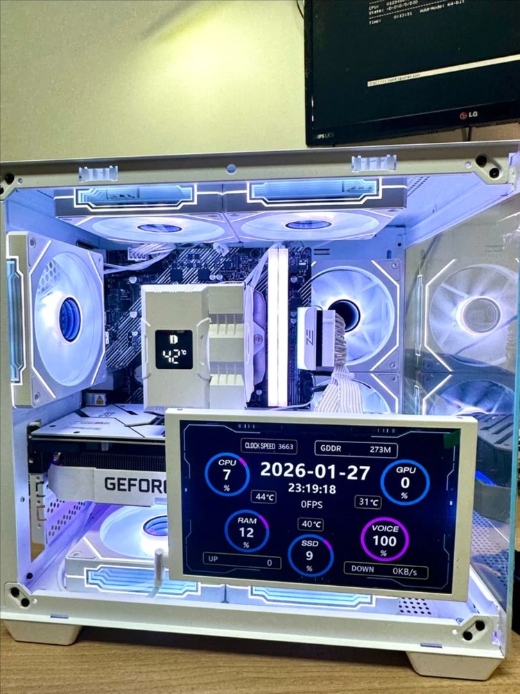 RTX 5060 [미사용 새컴퓨터] 게이밍 데스크탑 PC (부품박스) 이미지