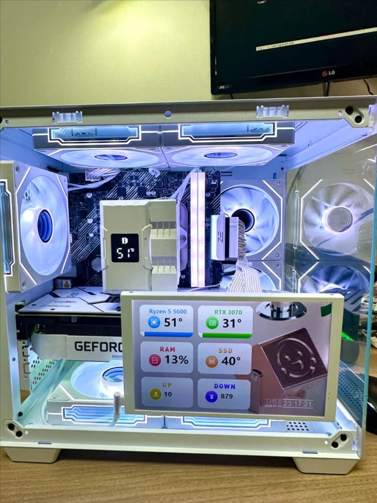 RTX 5060 [미사용 새컴퓨터] 게이밍 데스크탑 PC (부품박스) 이미지