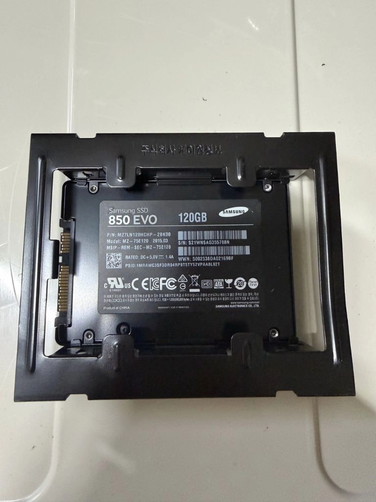 삼성 SSD 850 EVO 이미지