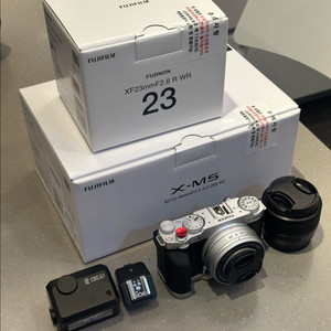 후지 X-M5+15-45렌즈킷, XF23mm F2.8, 외장플래쉬 등 이미지
