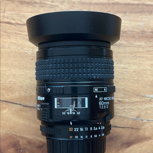 니콘 매크로 렌즈 AF Micro 60mm F2.8D 이미지
