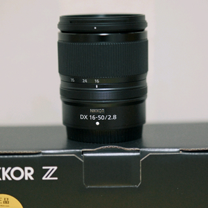 Z마운트 16-50mm f/2.8 렌즈 이미지