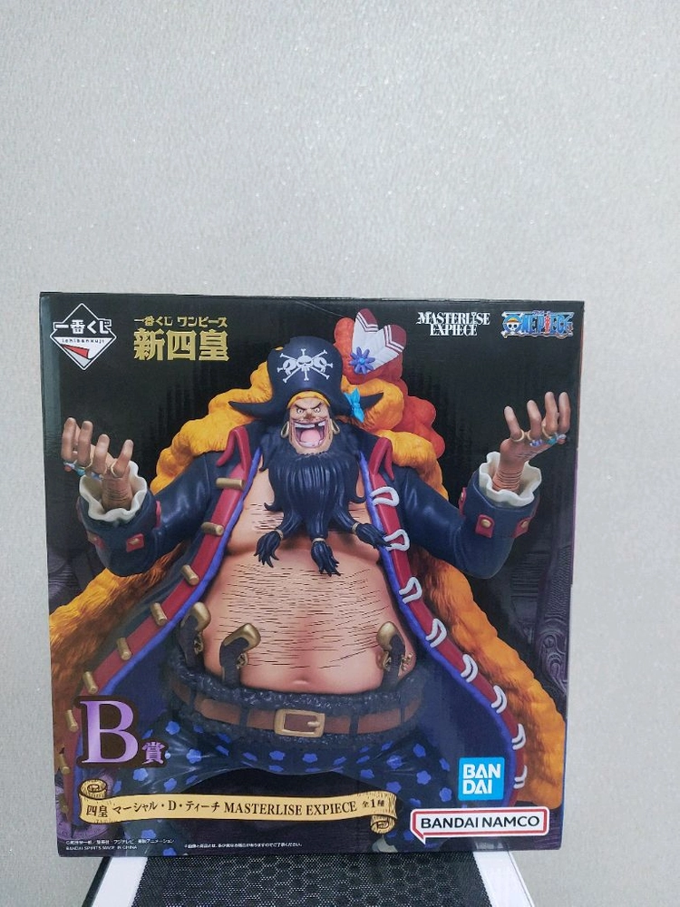 원피스 제일복권 B상 사황 검은수염 피규어 이미지