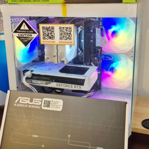 미사용 RTX5060 ti 게이밍 컴퓨터 풀세트 세상품 이미지