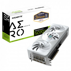 새제품) 기가바이트 RTX 5070Ti 그래픽카드 AERO 이미지