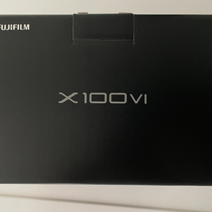 후지필름 x100vi 실버 미사용 새상품 이미지