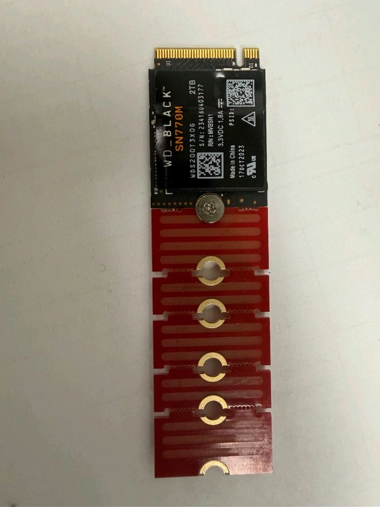 WD BLACK SN770M 2230 NVME 2TB 이미지
