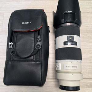 소니 dslr알파마운트 sal70200 70-200mm f2.8g 유령 렌즈 판매합니다 이미지