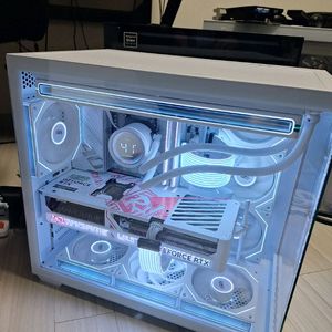 라이젠7 9800X3D RTX5080 신품PC화이트 이미지