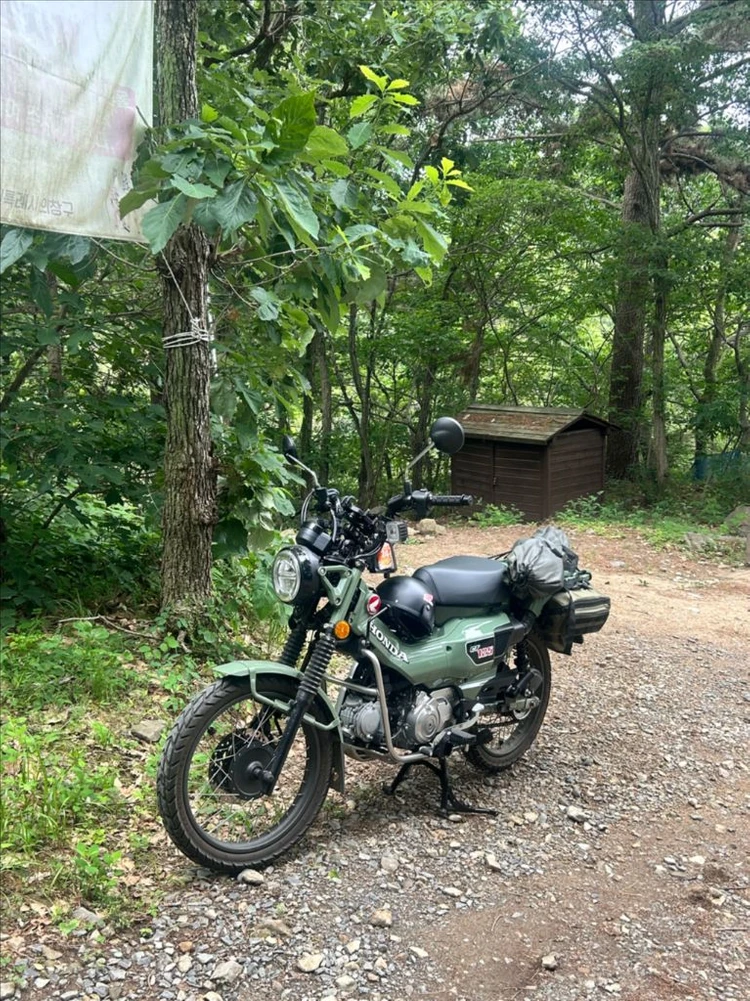 혼다 CT125 헌터커브 카키색 24년6월출고 4800km - 안심되는 중고거래