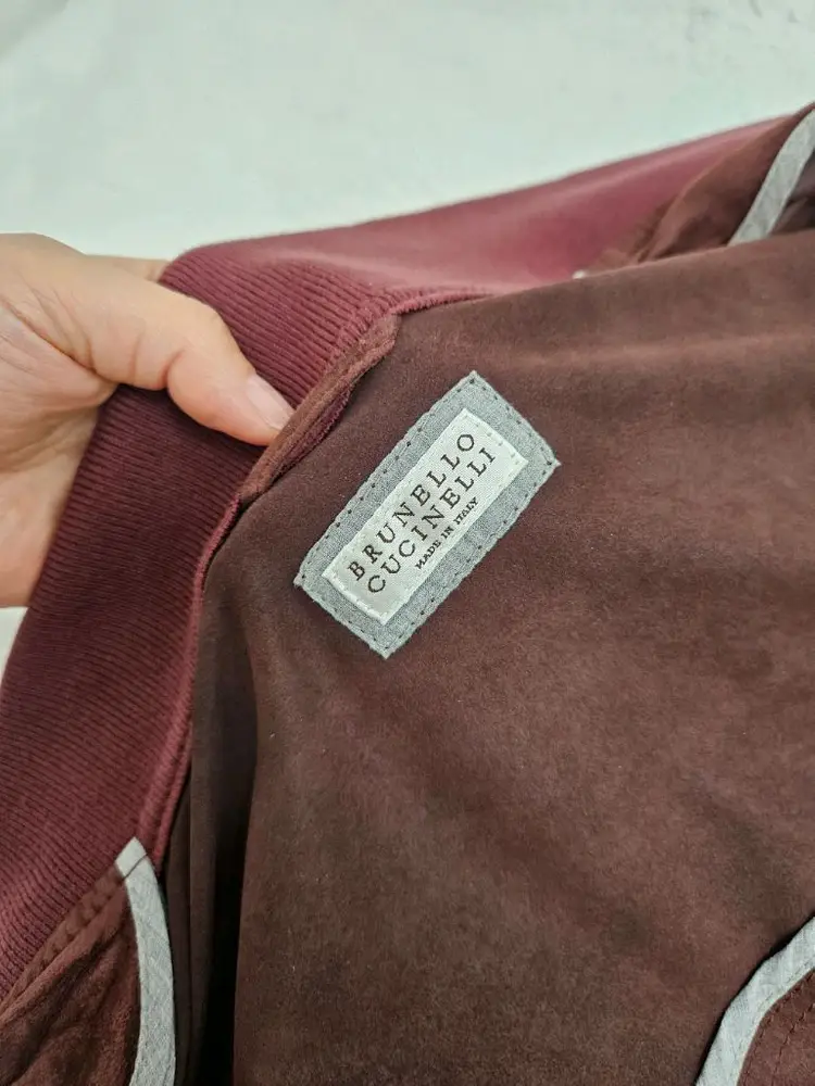브루넬로 쿠치넬리 스웨이드 봄버자켓 [ 로로피아나 톰포드 루이비통 에르메스 디올 ] 이미지