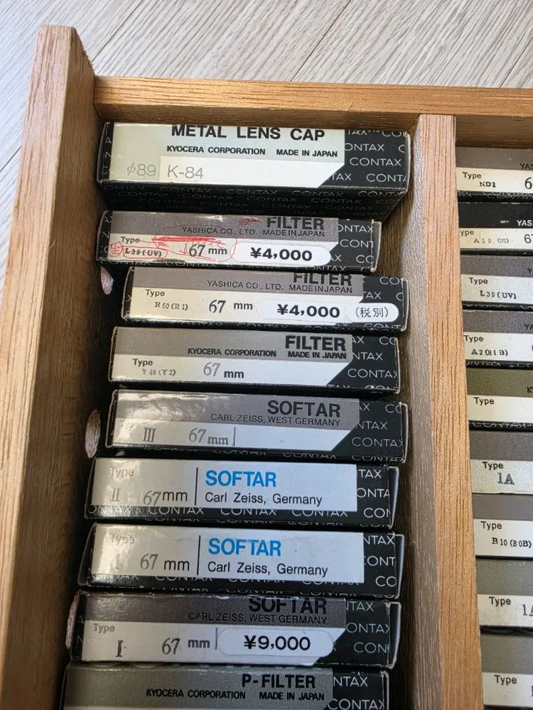 콘탁스 필터, 링, 렌즈캡, 메탈후드, 55mm 67mm 72mm 82mm 등 판매합니다 이미지