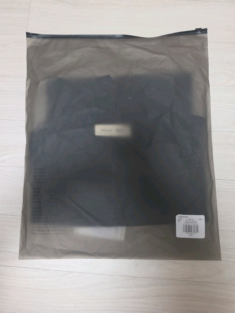 피어오브갓 FEAR OF GOD 클래식 반팔티 XS 새제품 이미지