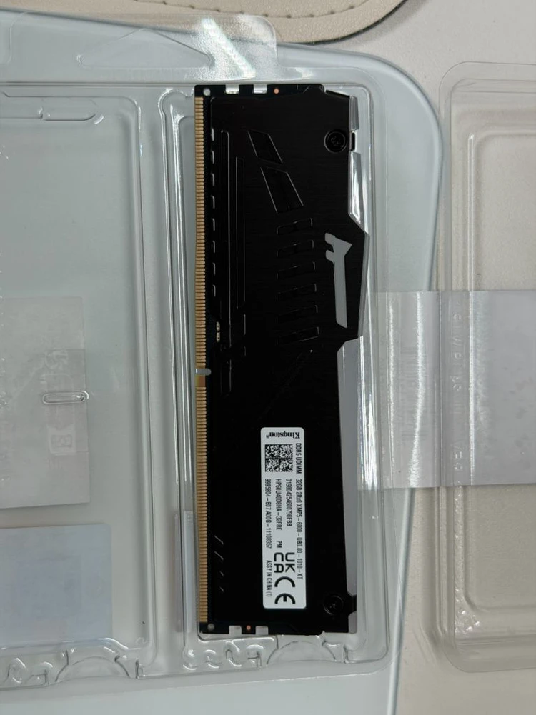 킹스톤 퓨리 DDR5 램 6000MHz 32GB 단일 하이닉스 램 이미지