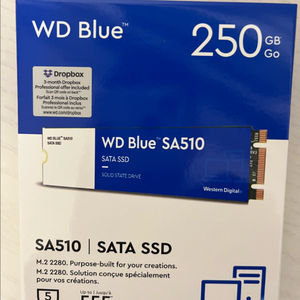 wd blue sa510 m.2 sata ssd 250g 새상품 이미지