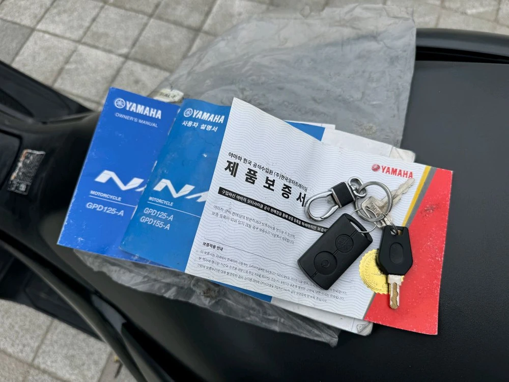 야마하 nmax125 23년 abs 짧은키로수 판매합니다 이미지