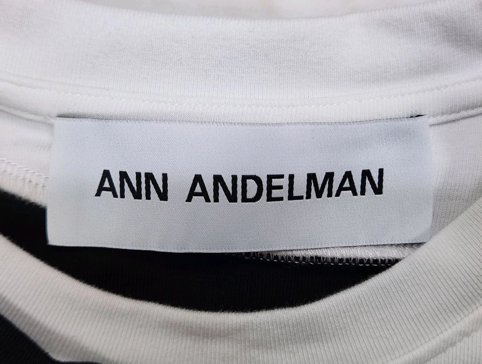[여성용] ANN ANDELMAN 반팔 티셔츠 M 시리즈 시스템 타임 에피그램 마인 랑방 한섬 sjsj 아미 이미지