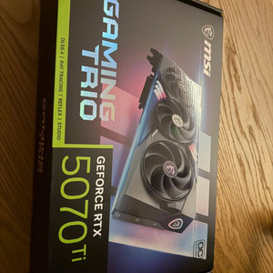 미개봉 2개) RTX 5070ti 게이밍 트리오 이미지