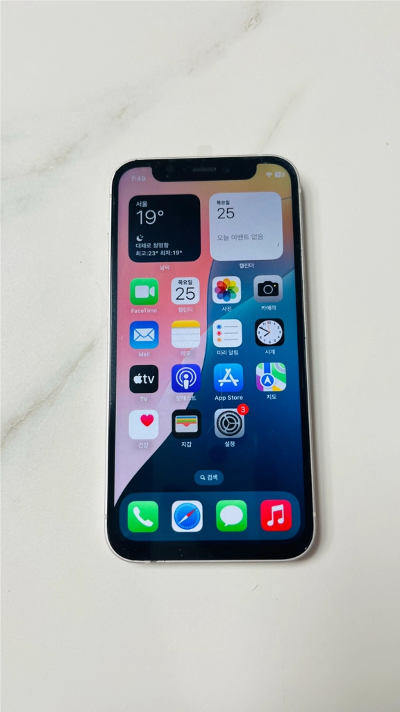 (s급)아이폰 12미니 128기가 신품배터리액정 ios18 #353 이미지