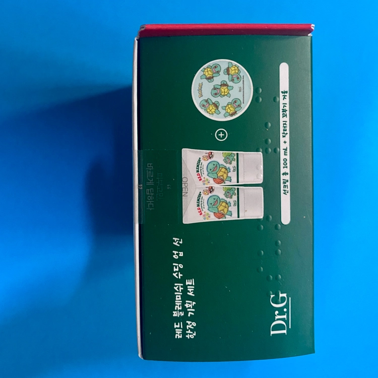 [새제품]닥터지X포켓몬콜라보1+1/ 열감진정수분선크림/꼬부기굿즈 에디션 이미지