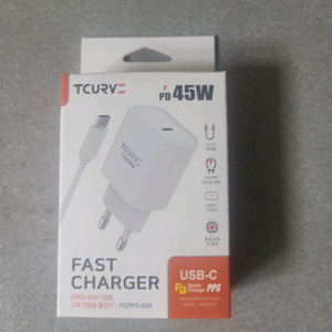 티커브45w pd충전기 미개봉 이미지