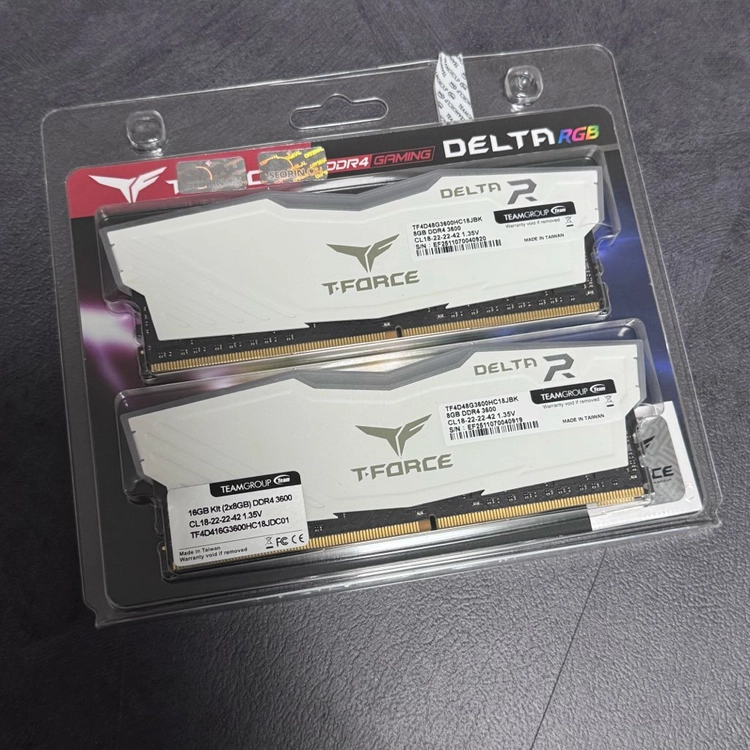 팀그룹 t-force ddr4 3600 cl18 16G - 안심되는 중고거래