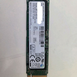 삼성 m.2 2280 nvme 512gb ssd 팝니다(PM961) 이미지