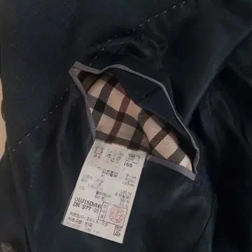 닥스 남성 추동 체크자켓 양복상의/95/구제24시/일 이미지