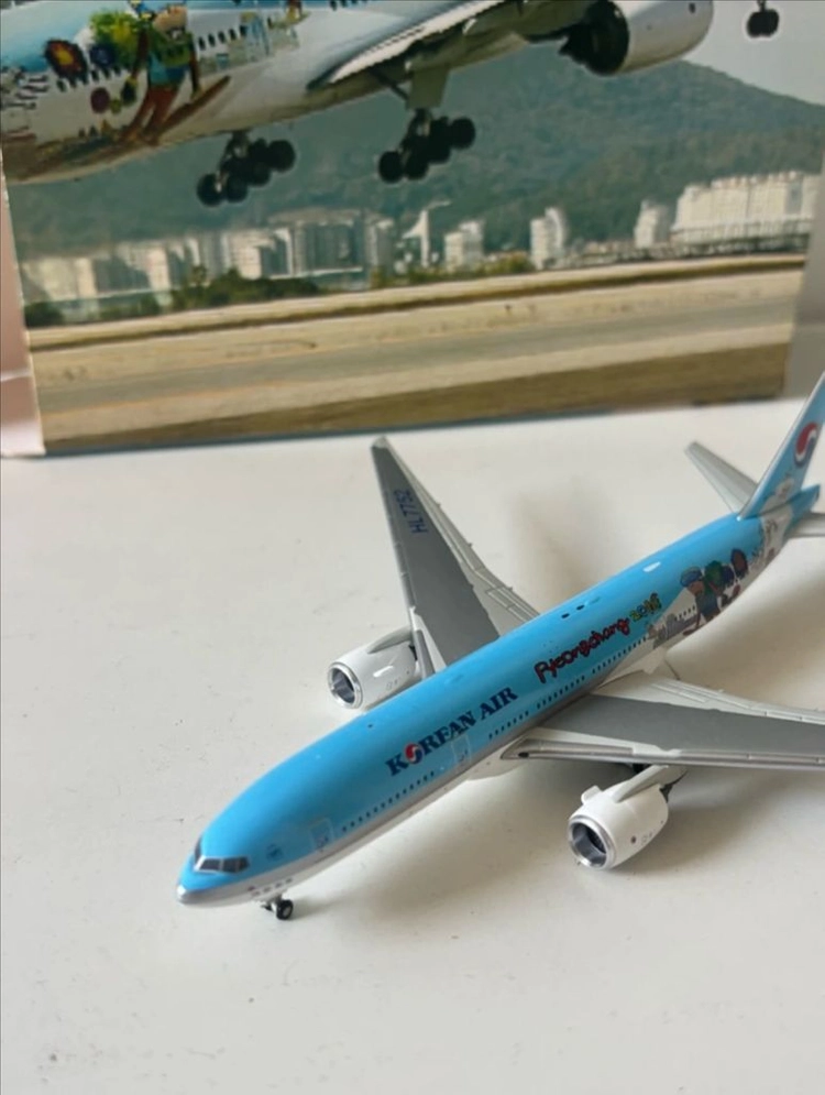 [초희귀/한정판] 1:400 대한항공 평창올림픽 유치기원 A330-300 다이캐스트 분양합니다 이미지