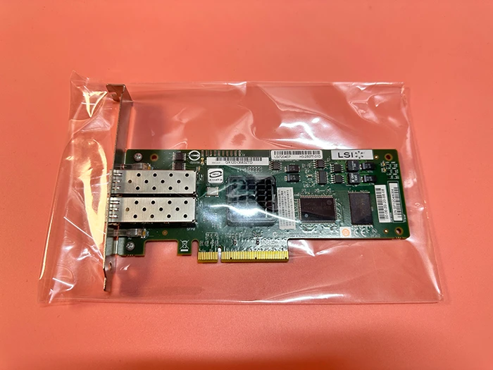 LSI PCI-E 듀얼포트 4GB FC 파이버채널 카드 이미지