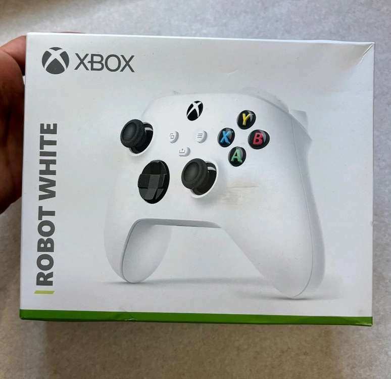 미개봉 새상품] Xbox 유선 헤드셋 / 4세대 화이트 패드 이미지