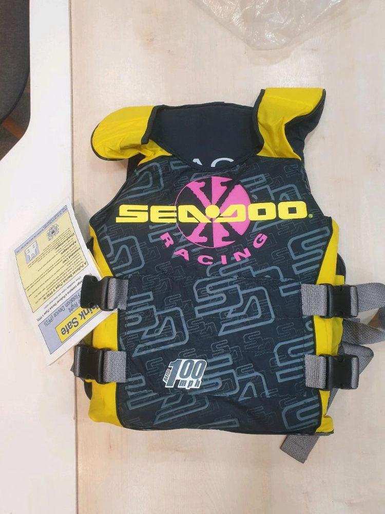 씨두 SEADOO 제트스키 레이싱 구명조끼 (미사용) 이미지