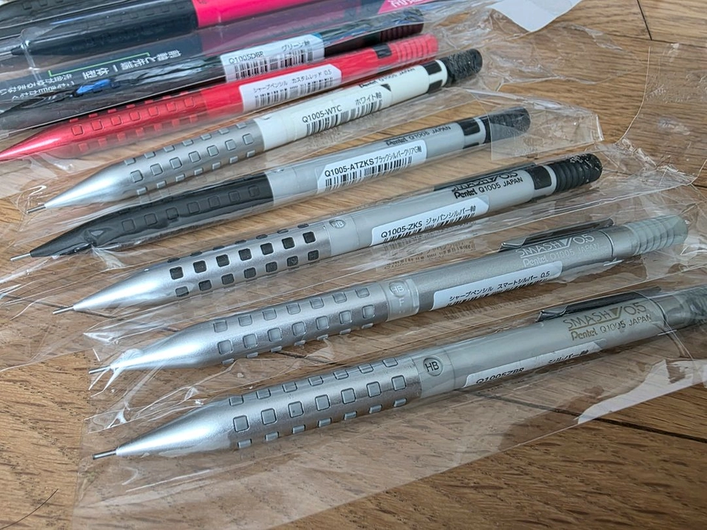 펜텔 스매쉬smash 그래프1000 한정판 단종 샤프 판매 이미지