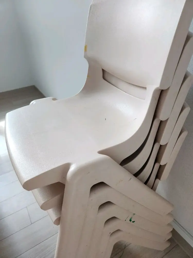 토끼네집 책상 유아책상 미술학원 책상 이미지