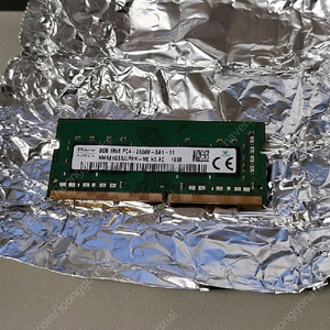 노트북 메모리 램 하이닉스8G DDR4 2666v 이미지