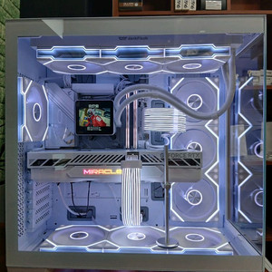 미사용 ) 9800X3D & RTX5080 컴퓨터 PC 이미지