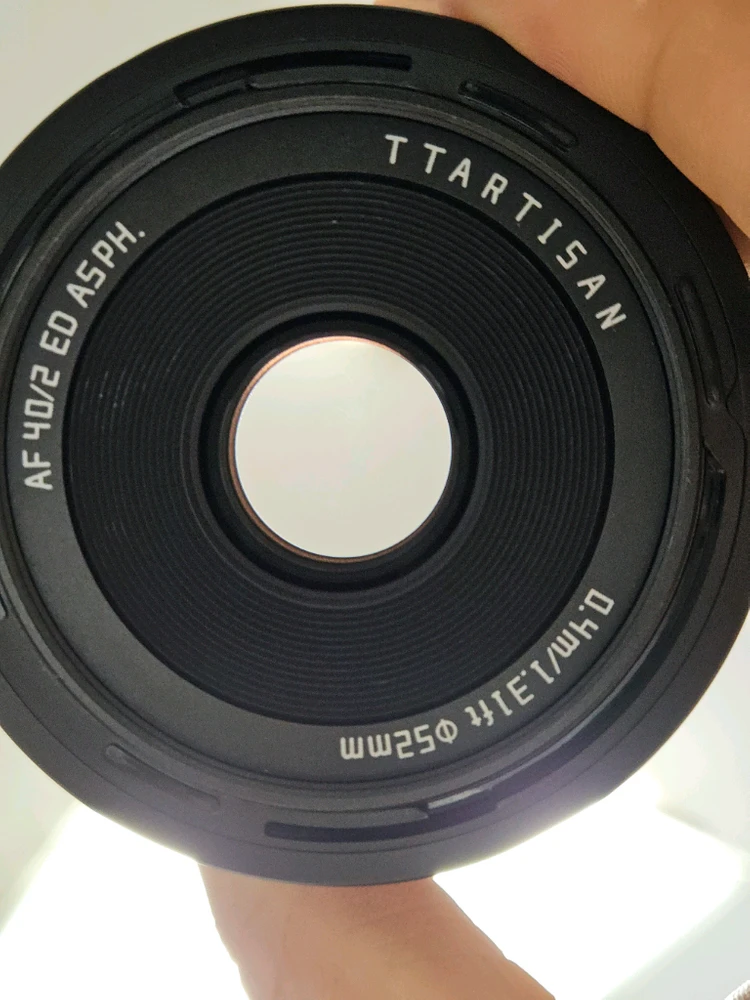 티티아티산(TTARTISAN) AF 40mm F2 블랙 L마운트 이미지